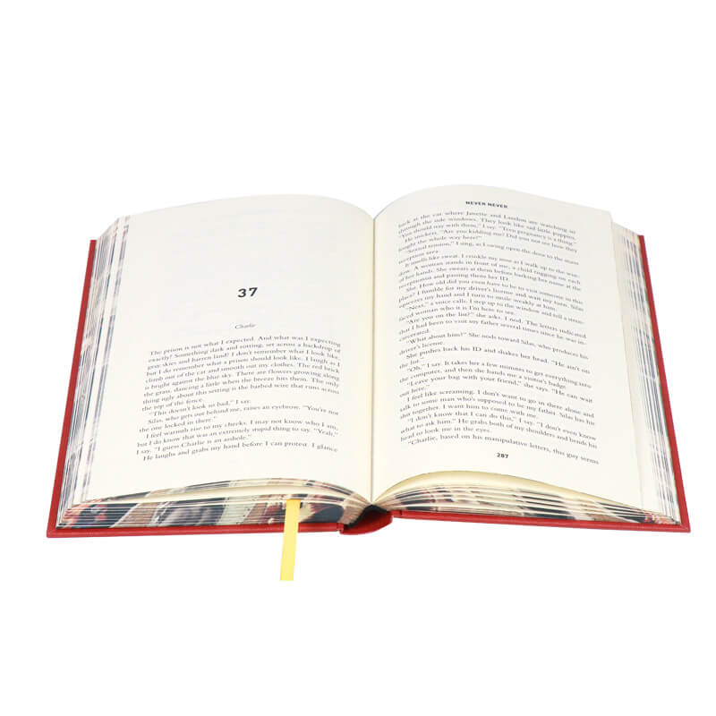 Create Special Edition Hardcovers with Gold Foil on Cover and Sprayed Edges 8