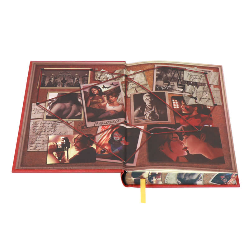 Create Special Edition Hardcovers with Gold Foil on Cover and Sprayed Edges 7