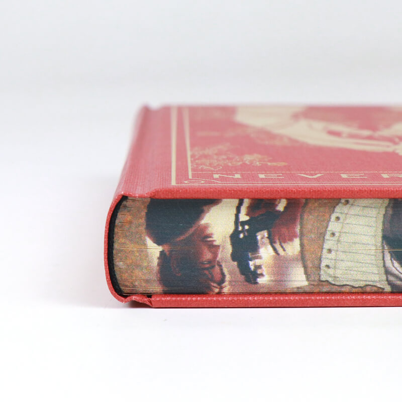 Create Special Edition Hardcovers with Gold Foil on Cover and Sprayed Edges 12