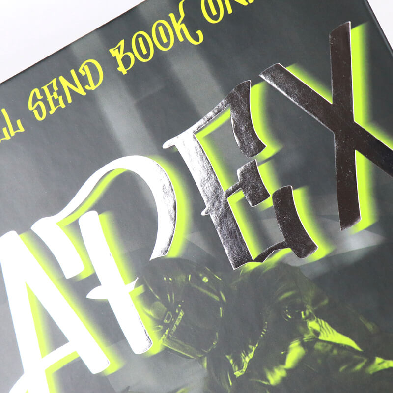 Create Special Edition Hardback Version with Full Color Sprayed Edges 9