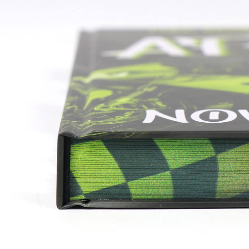 Create Special Edition Hardback Version with Full Color Sprayed Edges 11