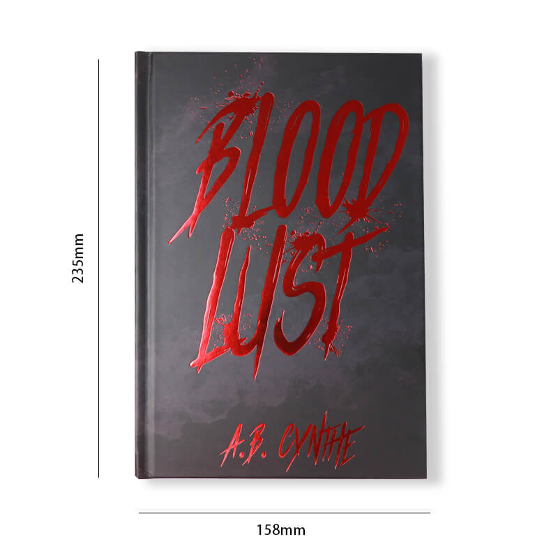 Special Edition Hardcover Novel with Foil on Cover and Sprayed Edges 6