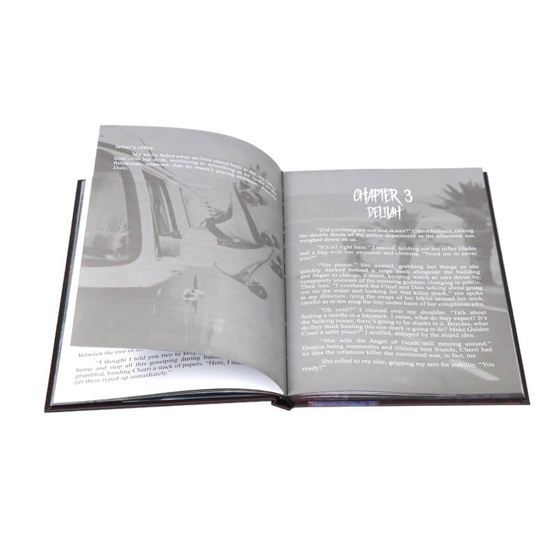 Special Edition Hardcover Novel with Foil on Cover and Sprayed Edges 8