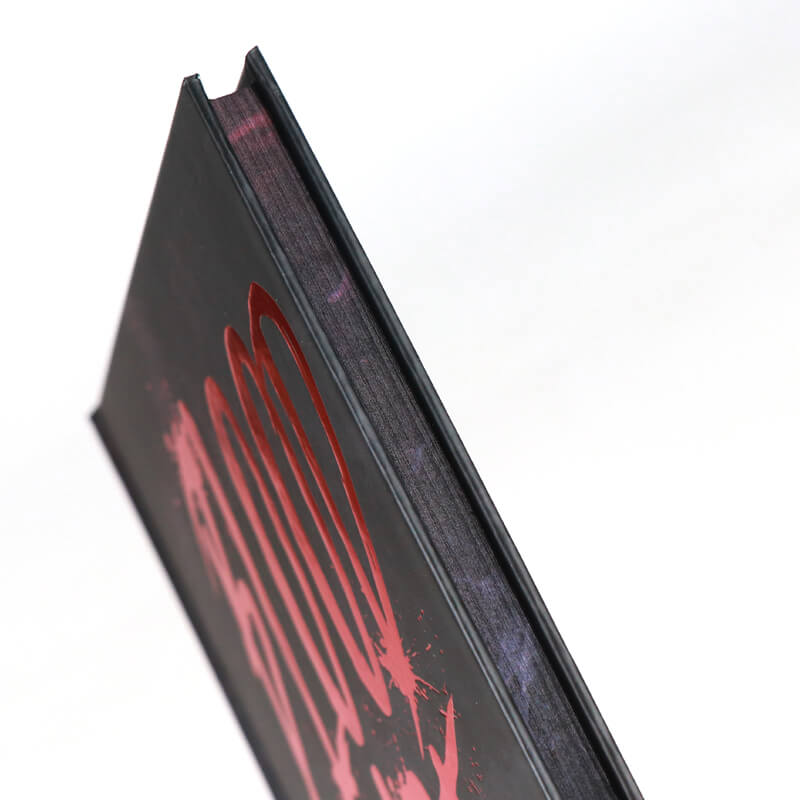 Special Edition Hardcover Novel with Foil on Cover and Sprayed Edges 10