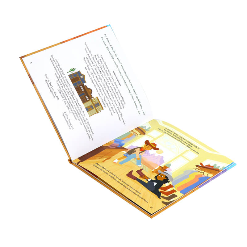 Childrens Picture Book Printed Custom Hardcover Kids Story Book 7