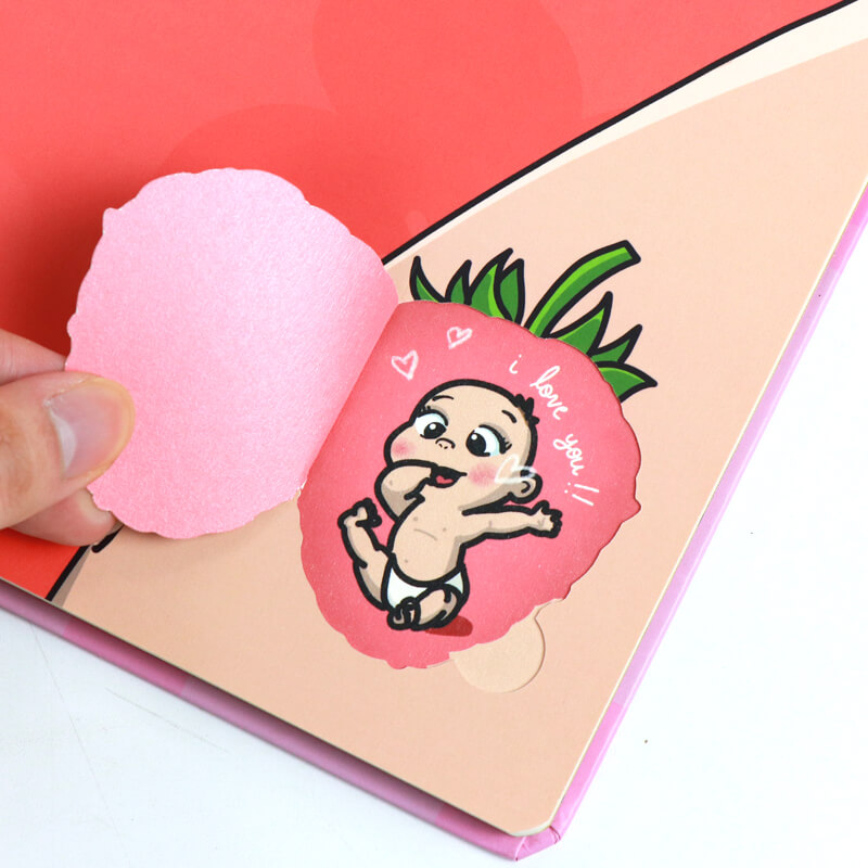 Children Board Book Printing Lift The Flap Educational Book for Kids 8