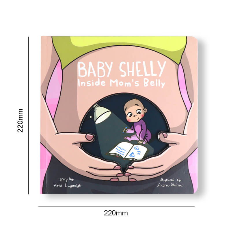 Children Board Book Printing Lift The Flap Educational Book for Kids 6