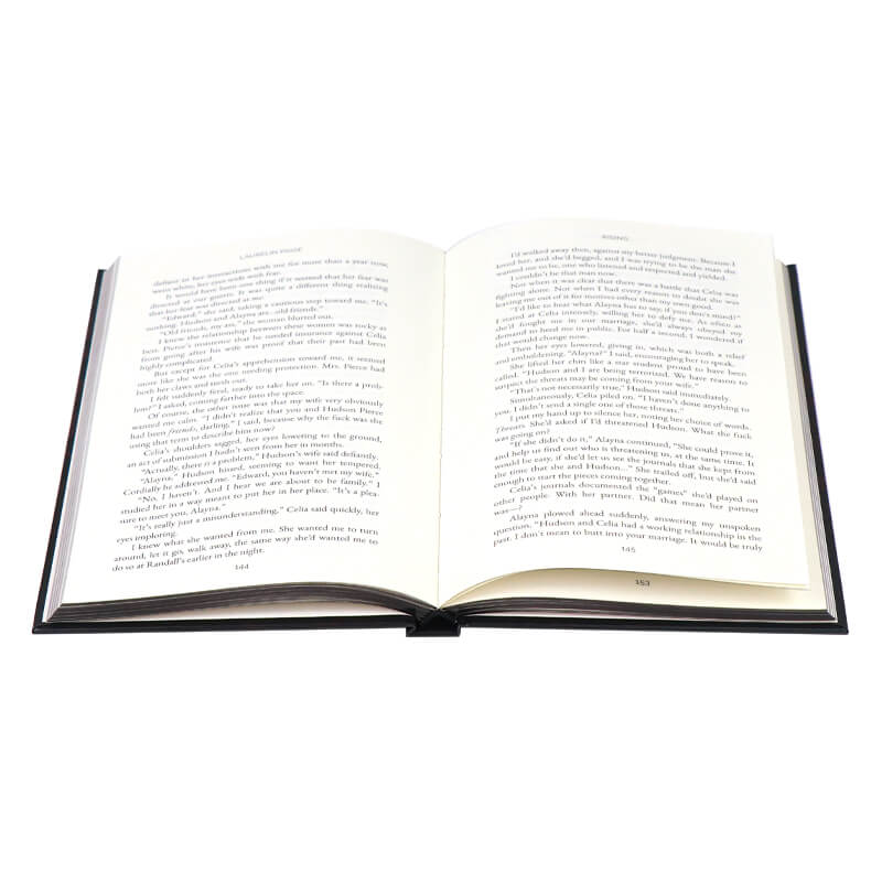 Created Special Editions Hardcover Romance Book with Foil on Cover and Sprayed Edges 7