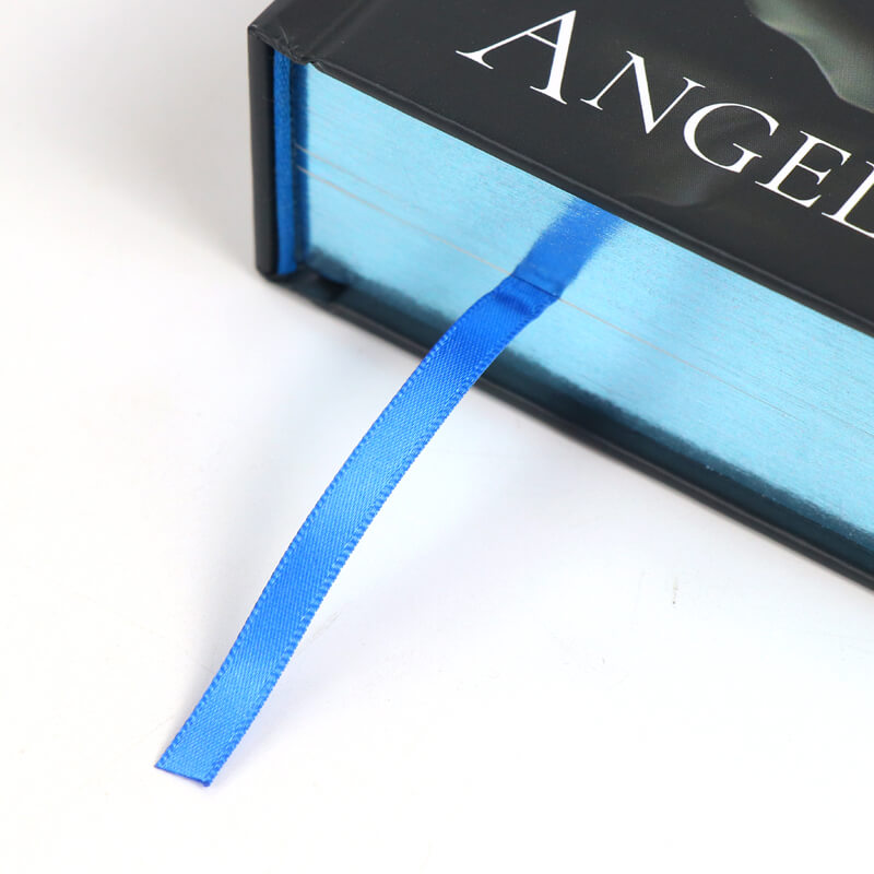 Special Hardback Books Printed with Blue Foil on Cover and Foiled Edges 10