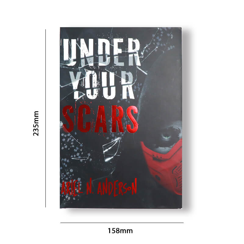 Thrillers and Suspense Hardcover Fiction with Foil Dust Jackets and Sprayed Edges 6