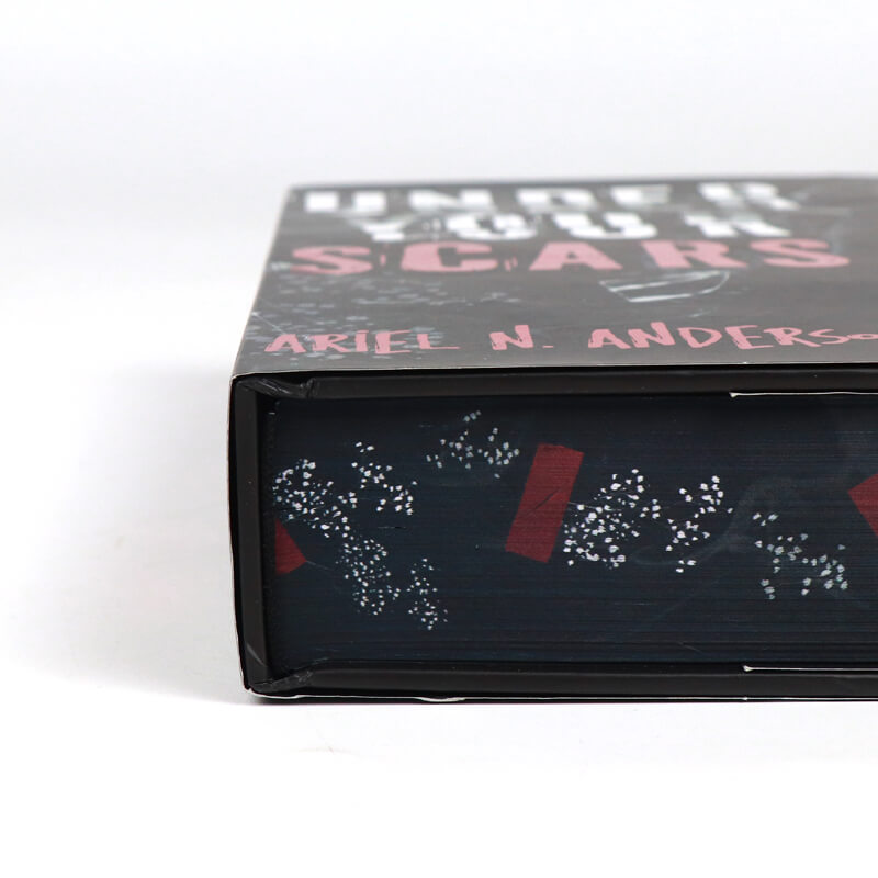 Thrillers and Suspense Hardcover Fiction with Foil Dust Jackets and Sprayed Edges 12