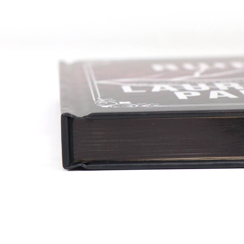 Special Edition Hardback Book Printing Foil on Cover and Sprayed Edges 10