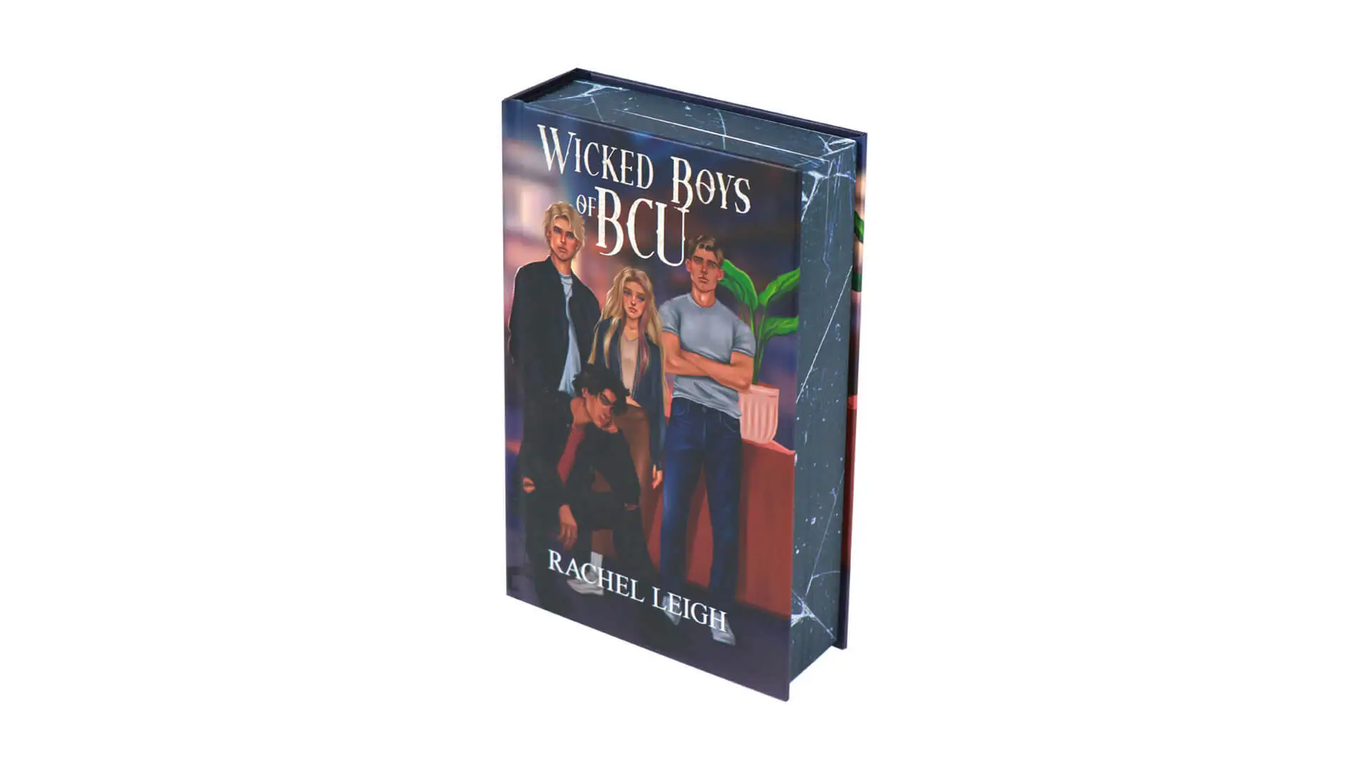 Hardback Book with Sprayed Edges and Holographic Foil Title on the Cover 1