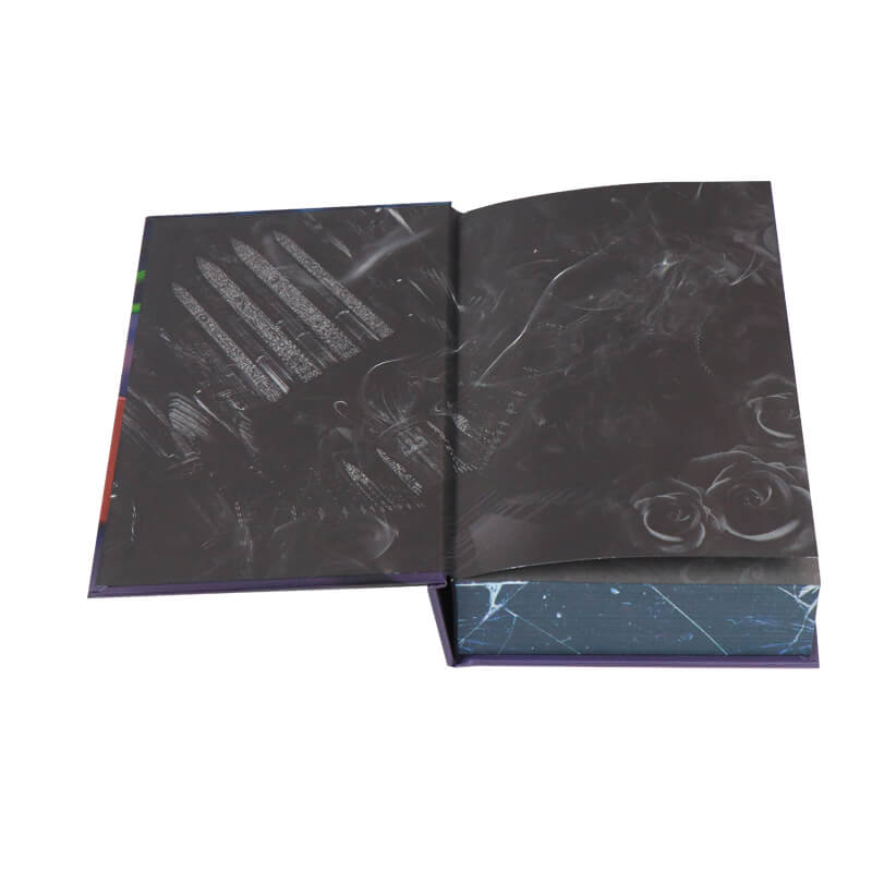 Hardback Book with Sprayed Edges and Holographic Foil Title on the Cover 7