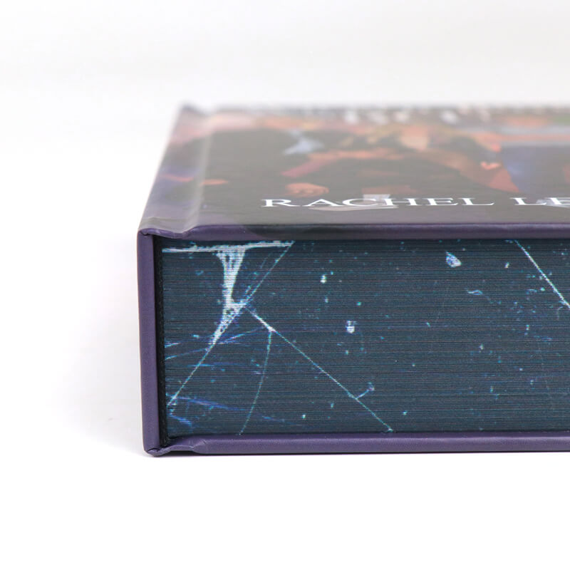 Hardback Book with Sprayed Edges and Holographic Foil Title on the Cover 11