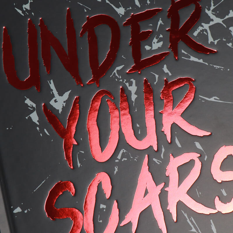 Foil Stamping Hardcover Special Edition Books with Full Color Sprayed Edges 9