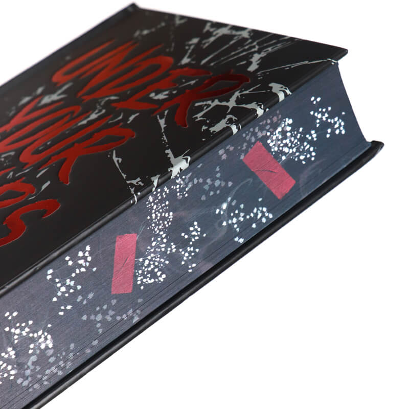 Foil Stamping Hardcover Special Edition Books with Full Color Sprayed Edges 10