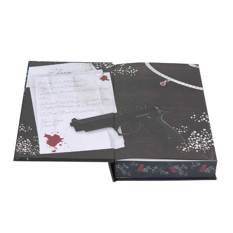 Foil Stamping Hardcover Special Edition Books with Full Color Sprayed Edges 7