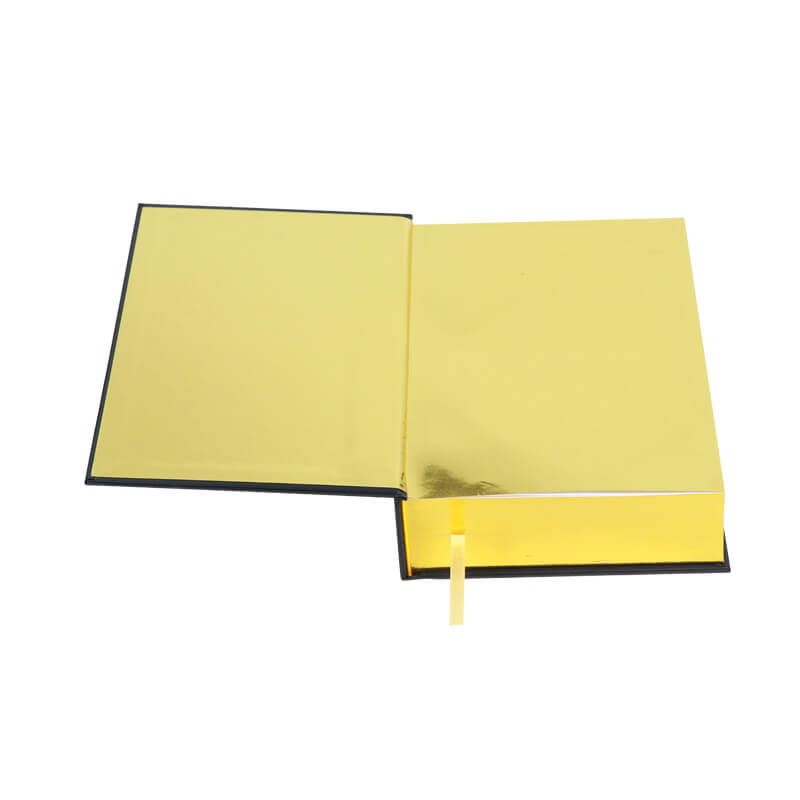 Special Hardcover Book with Gilded Edges and Gold Paper Endsheets 7