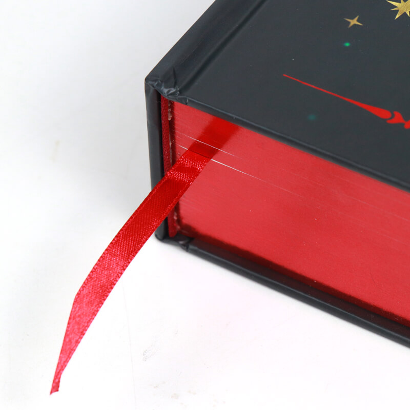 Hardback Special Edition Book with Ribbon, Sprayed Edges and Foiling on Cover 11