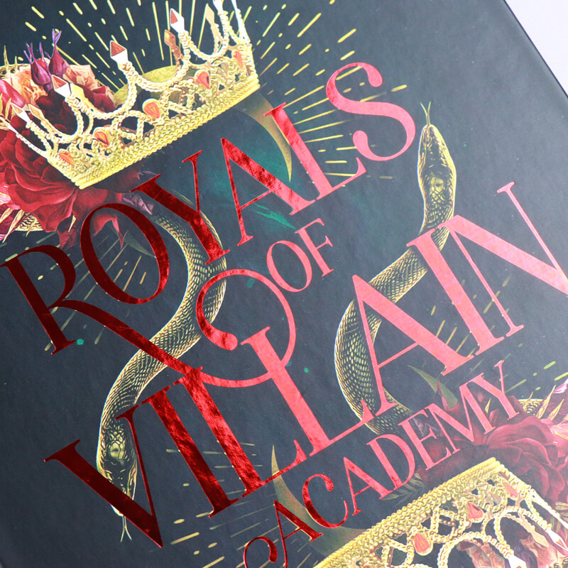 Hardback Special Edition Book with Ribbon, Sprayed Edges and Foiling on Cover 9