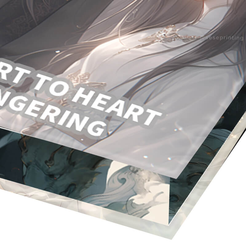 Black and White Printing Hardcover Book with Custom Sprayed Edges 9