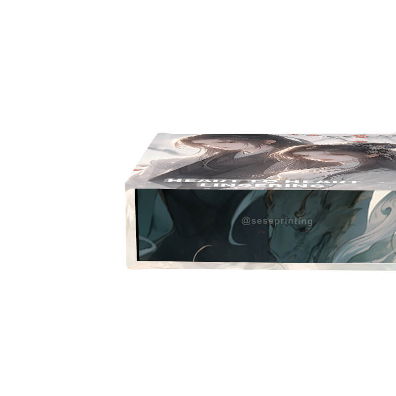 Black and White Printing Hardcover Book with Custom Sprayed Edges 10