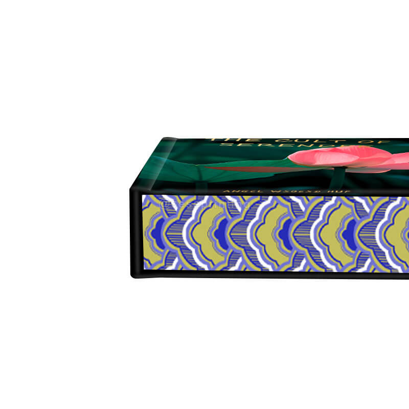 Fiction Novels Printing Hardback Book with Pattern Sprayed Edges 11