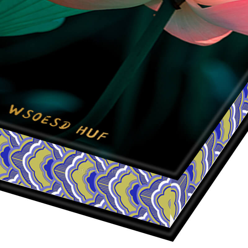 Fiction Novels Printing Hardback Book with Pattern Sprayed Edges 10