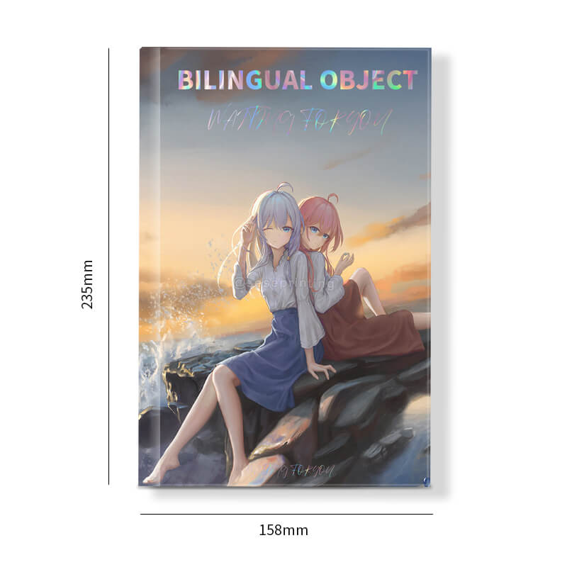 Black and White Printing Fiction Novels Publishing Hardcover Book Service 6