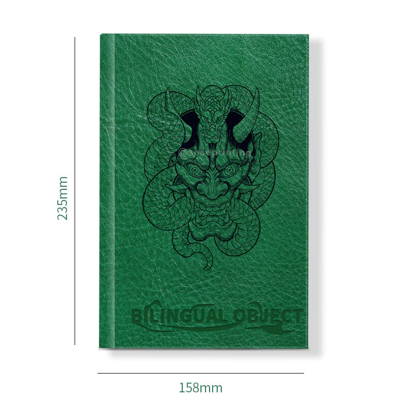 Leather Bound Hardcover Fiction Novels with Digital Sprayed Edges 6