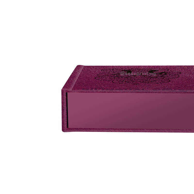 Create Hardcover Leather Book with Debossing Cover and Sprayed Edges 9