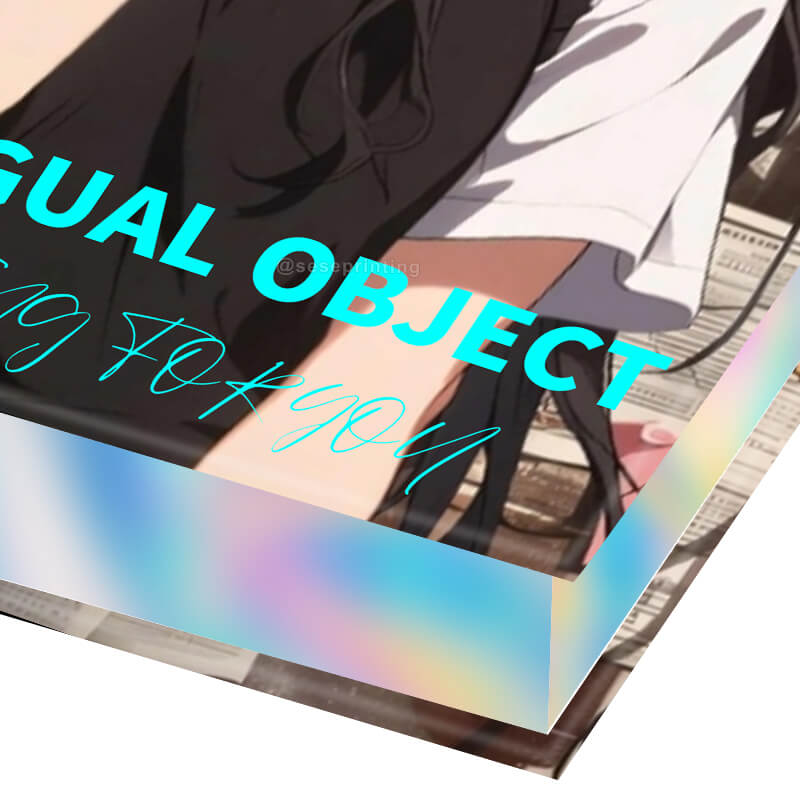 Sprayed Edges Novel Black and White Printing Custom Hardcover Book 8