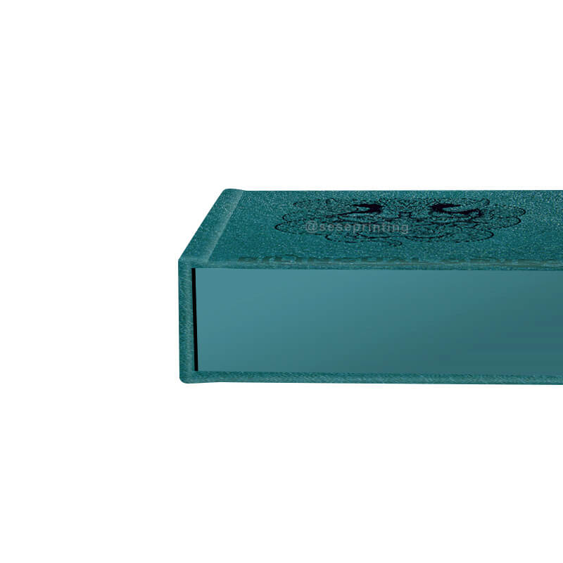 Manufacturing Leather Bound Hardcover Fiction Book with Sprayed Edges 9