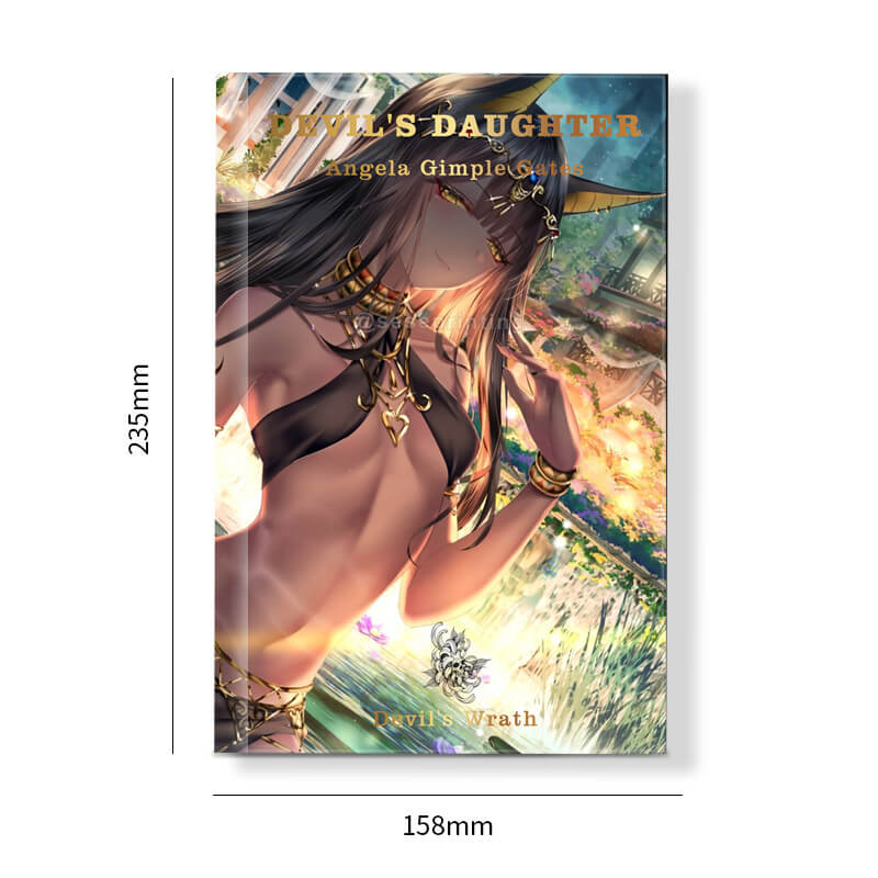 Printed 6x9 Special Edition Hardcover Book with Sprayed Edges 6