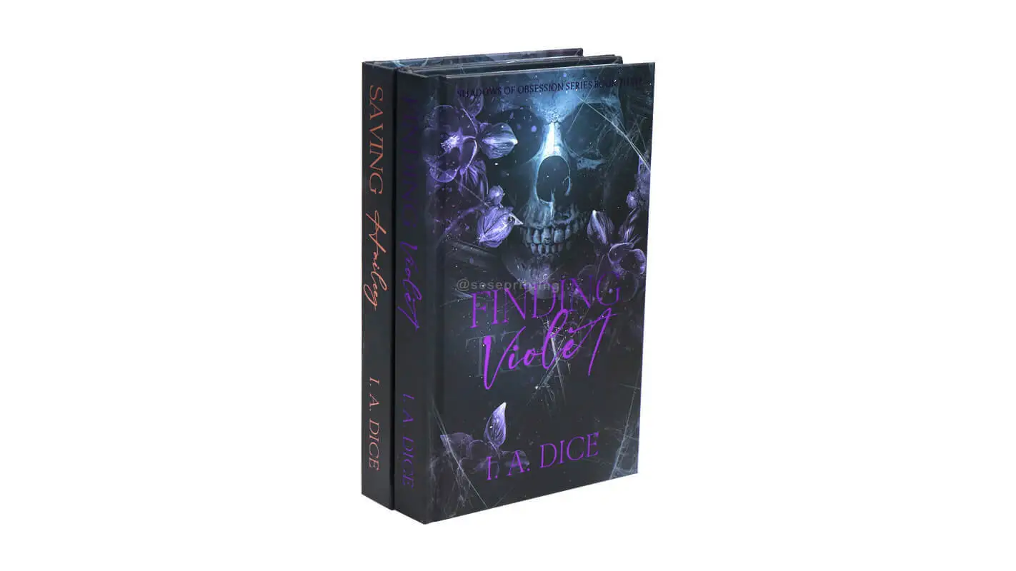 Series of Special Edition Romance Book Printed with Sprayed Edges 1