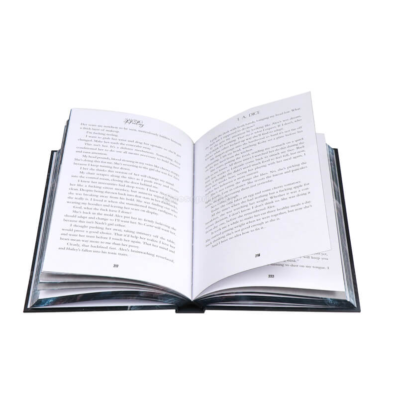 Series of Special Edition Romance Book Printed with Sprayed Edges 7