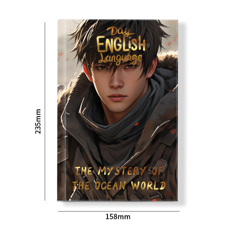 Black and White Printing Hardback Book with Gilded Sprayed Edges 6