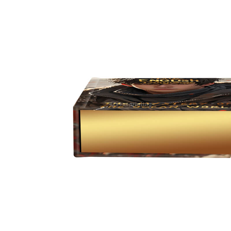 Black and White Printing Hardback Book with Gilded Sprayed Edges 9