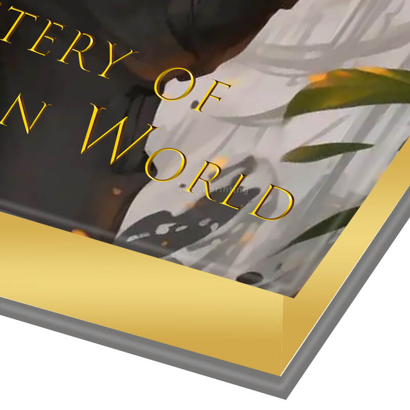 Hardcover Special Edition Book Printing with Gold Sprayed Edges 8