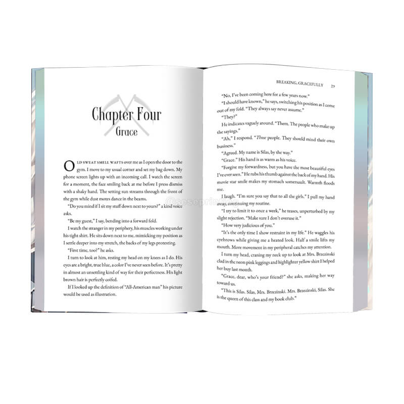 Self Publish Your Hardcover Books with Foil on Cover and Sprayed Edges 7