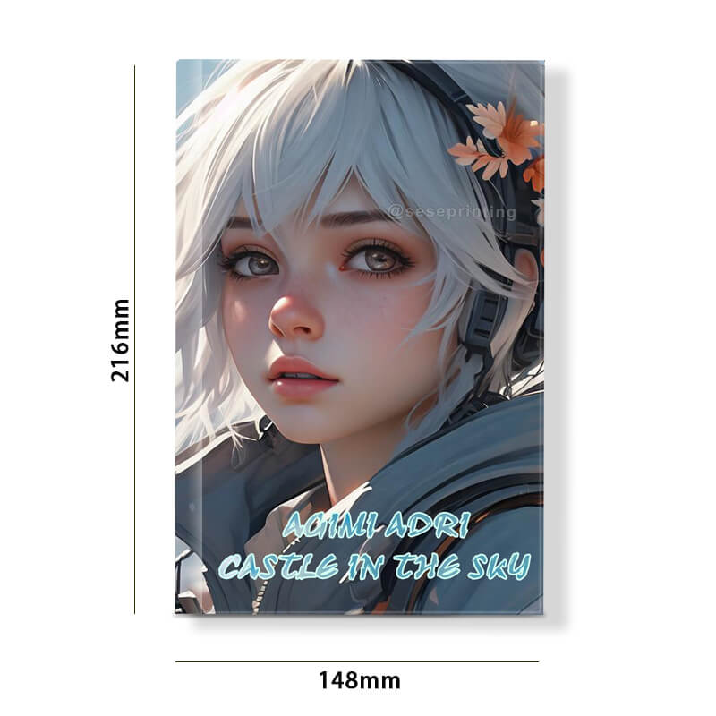 Self Publish Your Hardcover Books with Foil on Cover and Sprayed Edges 6