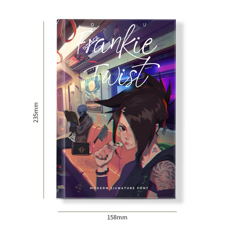 Published Black and White Printing Hardcover Fiction Books Manufacturer 6