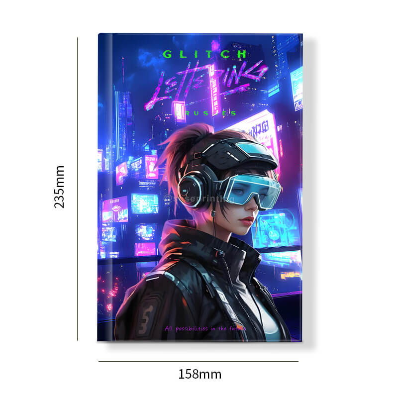 Publishing Printing Hardcover Fiction Books with Sprayed Edges 6