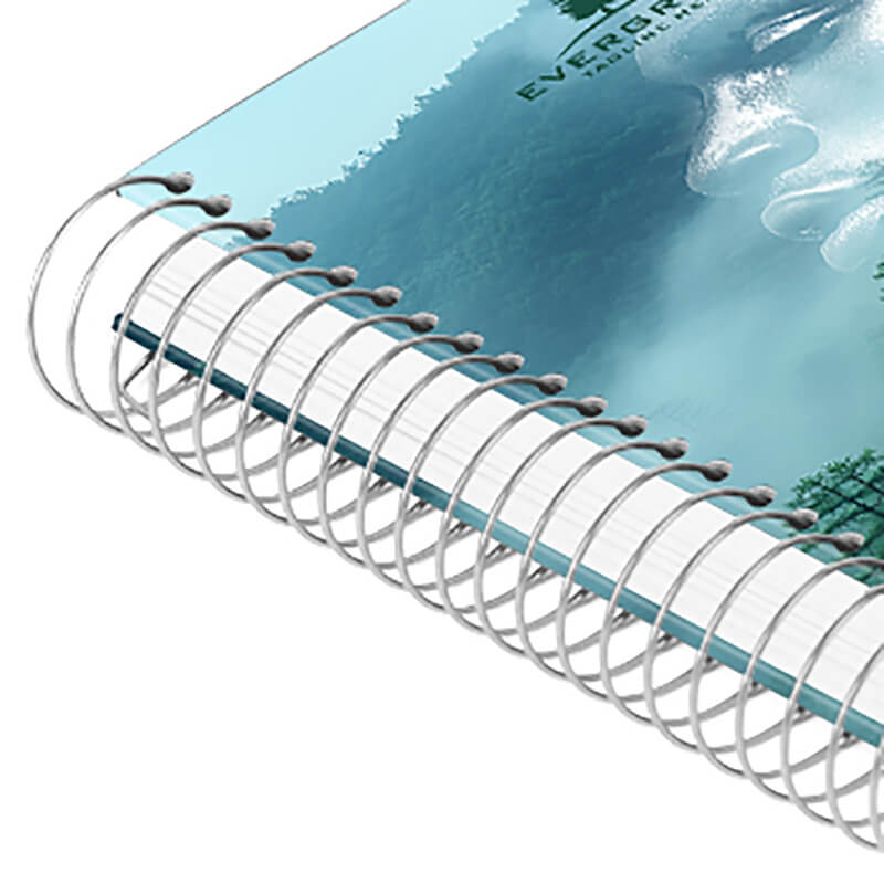 Personalized Spiral Hardcover Daily Planner with Sprayed Edges 11