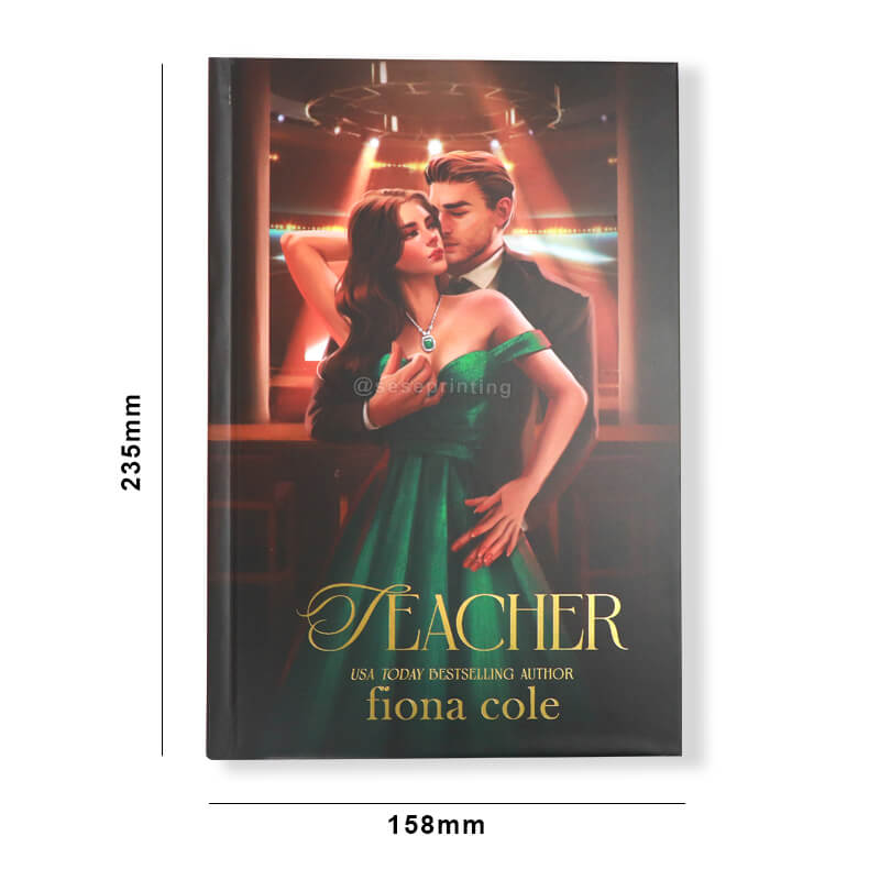 Print Sprayed Edges for My Special Edition Hardcovers with Gold Foil on Cover 6