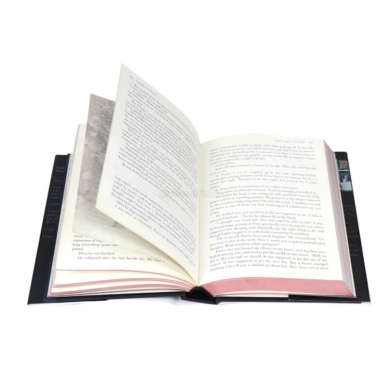 Create Special Hardback Book with Sprayed Edges and Dust Jackets 7