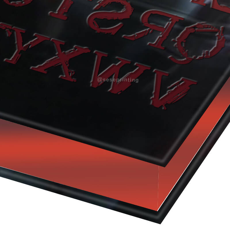 Special-Edition Hardcover Fiction Novel with Sprayed Edges and Foil on Cover 8