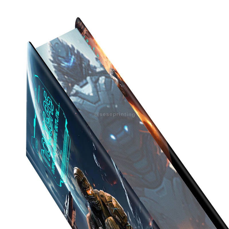 6x9'' Special Edition Hardback Book with Foil Cover and Sprayed Edges 9