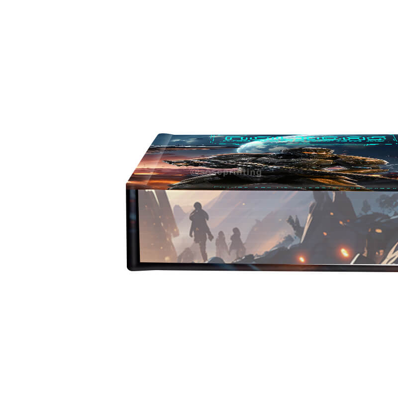 6x9'' Special Edition Hardback Book with Foil Cover and Sprayed Edges 10